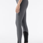 Equiline Ash "Black Triangle" Women's Riding Breeches - Grey - Equiline - Equiluxe Tack
