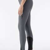 Equiline Ash "Black Triangle" Women's Riding Breeches - Grey - Equiline - Equiluxe Tack