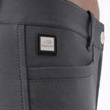 Equiline Ash "Black Triangle" Women's Riding Breeches - Grey - Equiline - Equiluxe Tack
