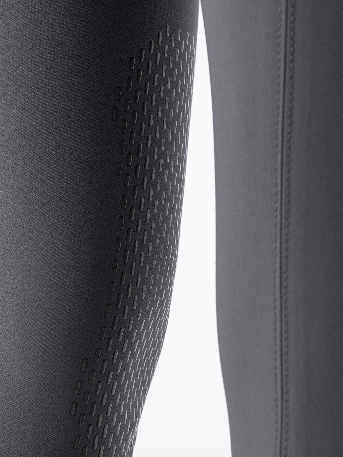 Equiline Ash "Black Triangle" Women's Riding Breeches - Grey - Equiline - Equiluxe Tack