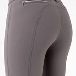 Equiline Ash "Black Triangle" Women's Riding Breeches - Marsh - Equiline - Equiluxe Tack
