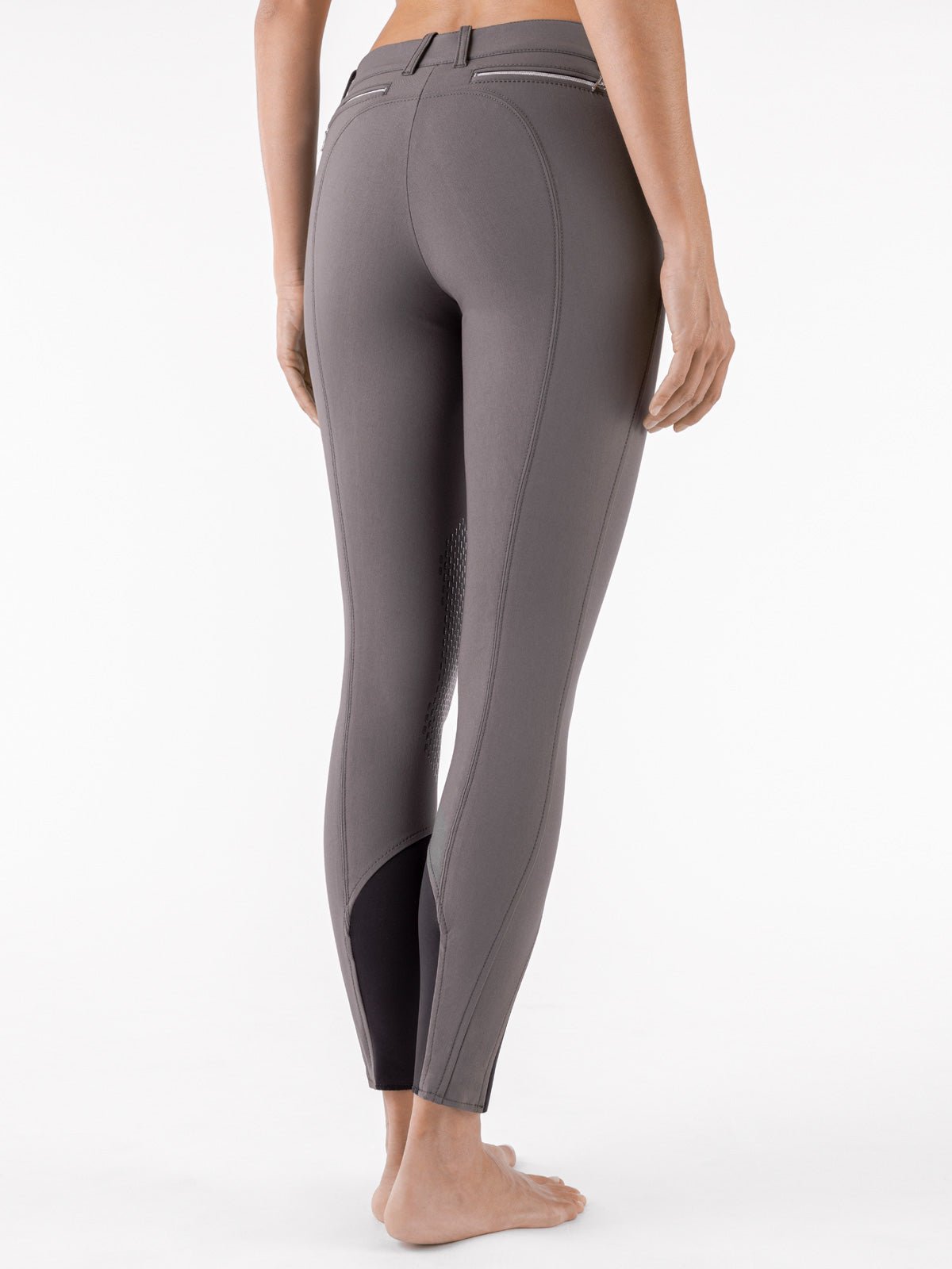 Equiline Ash "Black Triangle" Women's Riding Breeches - Marsh - Equiline - Equiluxe Tack