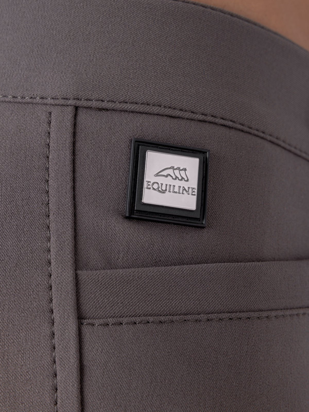 Equiline Ash "Black Triangle" Women's Riding Breeches - Marsh - Equiline - Equiluxe Tack