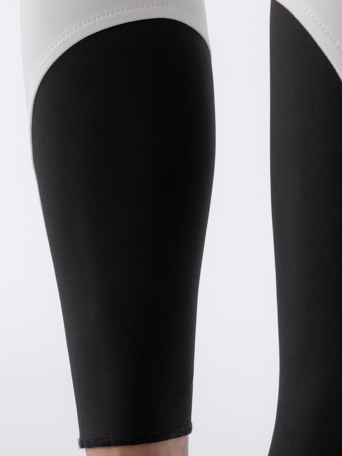 Equiline Ash "Black Triangle" Women's Riding Breeches - White - Equiline - Equiluxe Tack