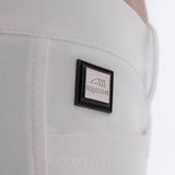 Equiline Ash "Black Triangle" Women's Riding Breeches - White - Equiline - Equiluxe Tack