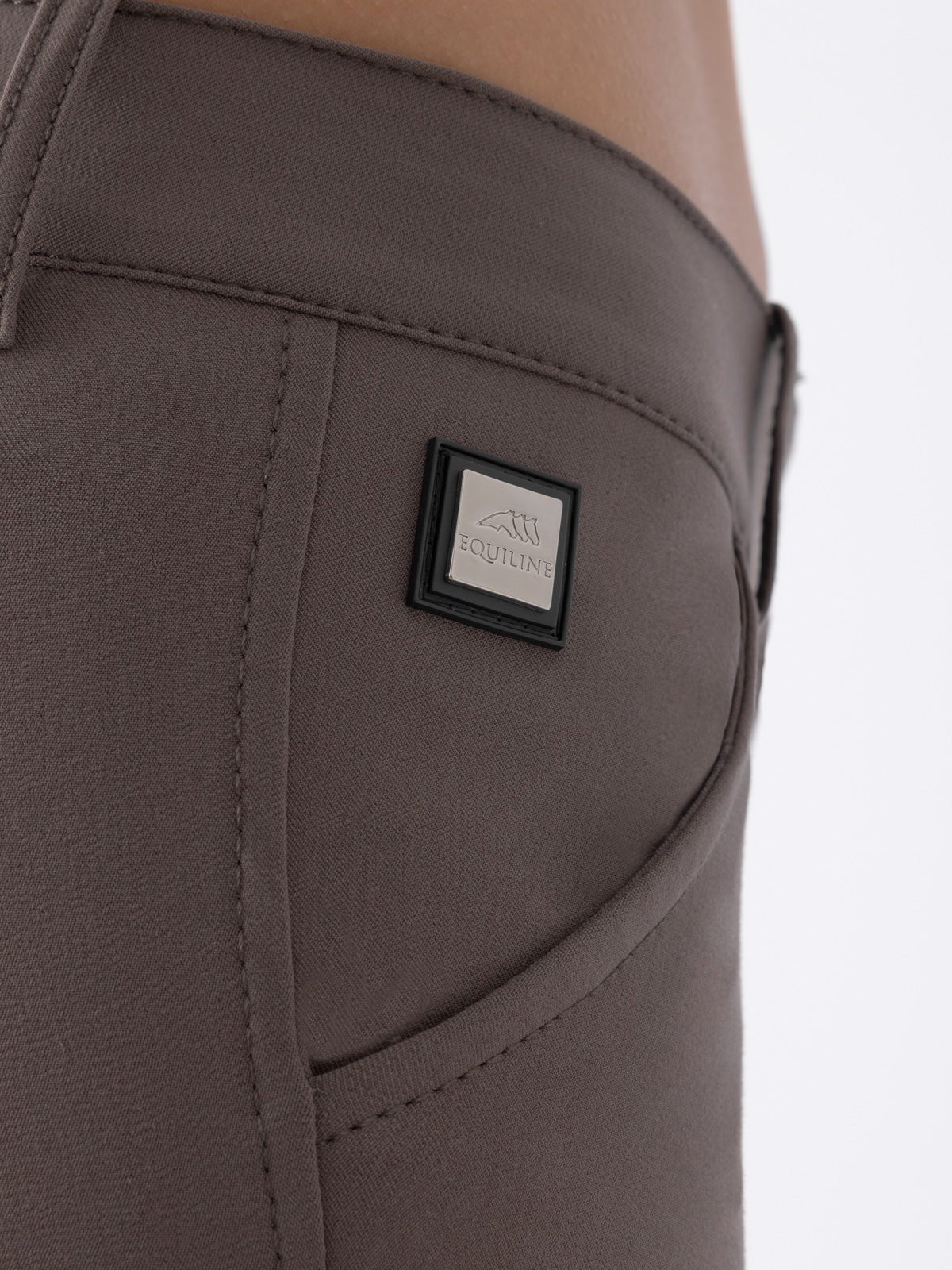 Equiline Boston "Black Triangle" Women's Riding Breeches - Marsh - Equiline - Equiluxe Tack