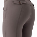 Equiline Boston "Black Triangle" Women's Riding Breeches - Marsh - Equiline - Equiluxe Tack