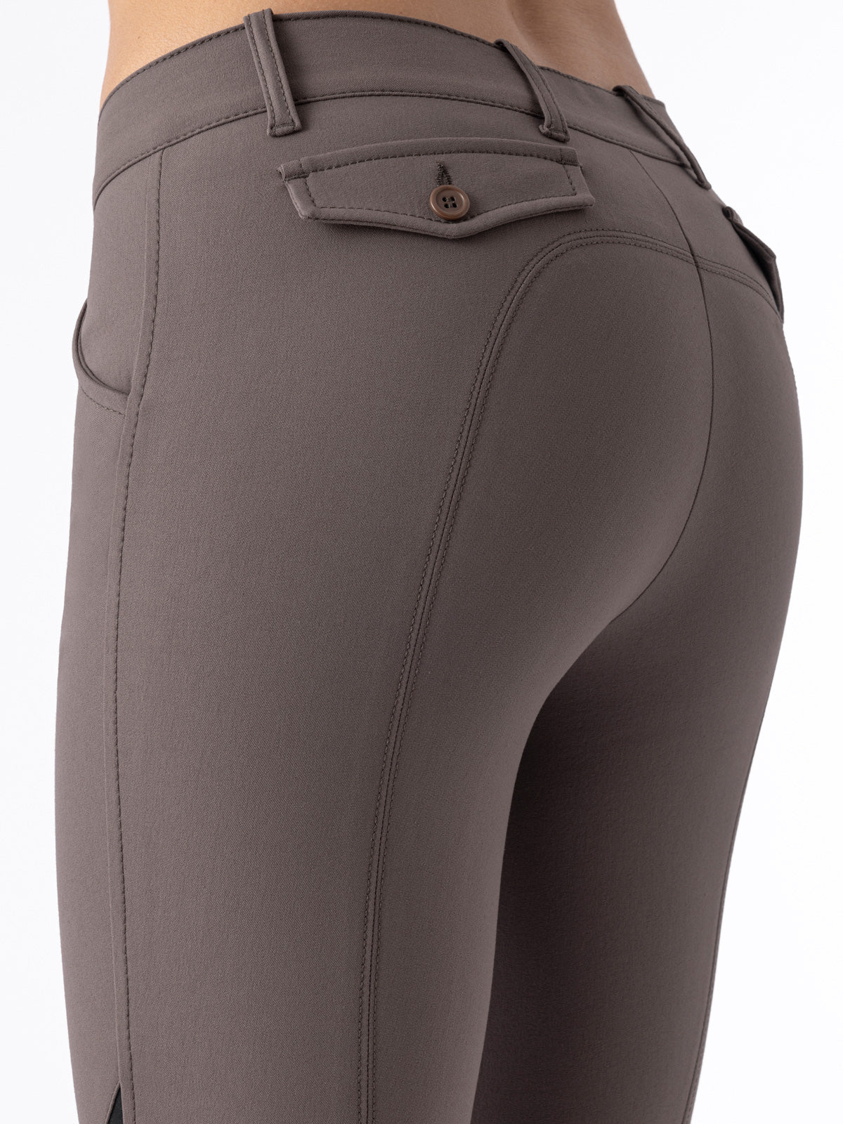 Equiline Boston "Black Triangle" Women's Riding Breeches - Marsh - Equiline - Equiluxe Tack
