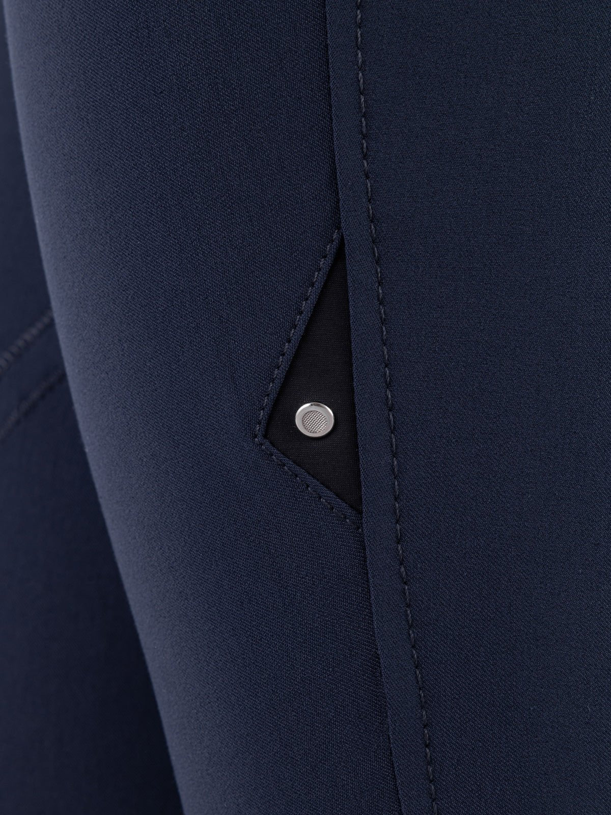 Equiline Boston "Black Triangle" Women's Riding Breeches - Navy - Equiline - Equiluxe Tack