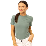 Equisite 'Hallie' Perforated Short Sleeve Shirt - Equisite - Equiluxe Tack