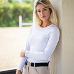 Equisite Maeve Long Sleeve Mesh Riding Shirt - Equisite - Equiluxe Tack