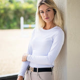 Equisite Maeve Long Sleeve Mesh Riding Shirt - Equisite - Equiluxe Tack