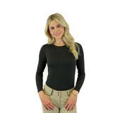 Equisite Maeve Long Sleeve Mesh Riding Shirt - Equisite - Equiluxe Tack