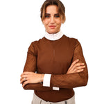 Equisite Ophelia Long Sleeve Lace Show Shirt - Equisite - Equiluxe Tack
