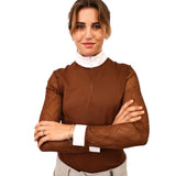 Equisite Ophelia Long Sleeve Lace Show Shirt - Equisite - Equiluxe Tack