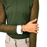Equisite Ophelia Long Sleeve Lace Show Shirt - Equisite - Equiluxe Tack