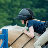 EquiVisor® Glitz Sun Protection Riding Helmet Visor - 3 Colors - Equivisor - Equiluxe Tack