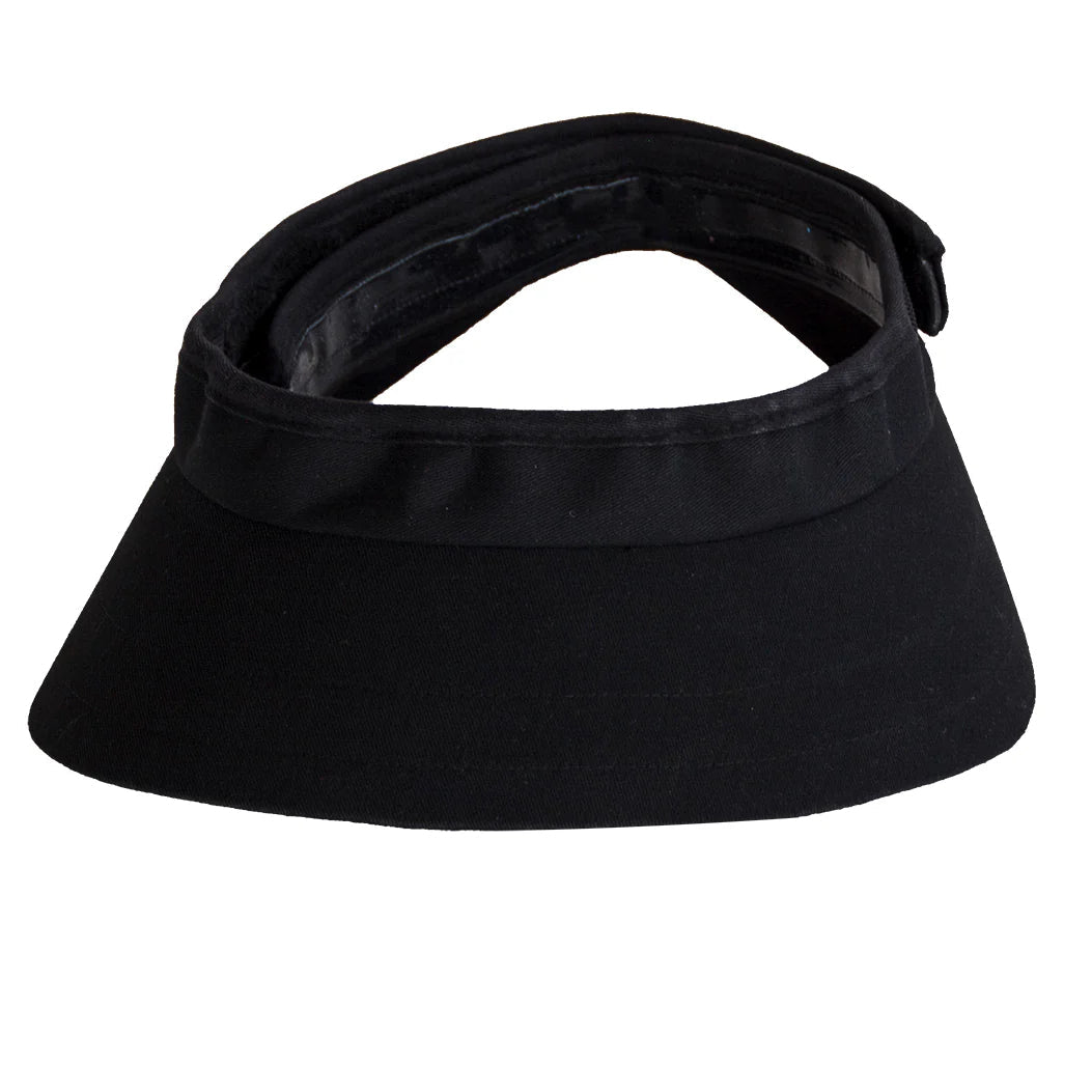 EquiVisor Original Shorty 3" Riding Helmet Visor - Black - Equivisor - Equiluxe Tack