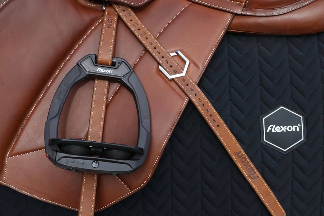 Flex - On Safe - On JUNIOR Stirrups Inclined w/ Ultra Grip - Multiple Colors - Flex - On - Equiluxe Tack