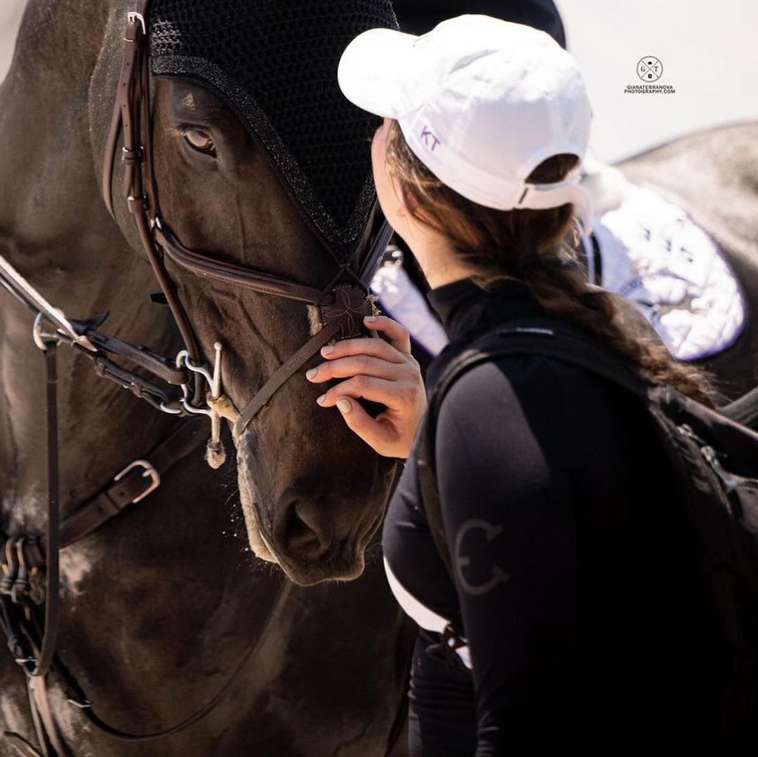 GRACE Turtleneq Long Sleeve Sunshirt - Black & White - Equestrian Club - Equiluxe Tack
