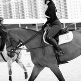 GRACE Turtleneq Long Sleeve Sunshirt - Black & White - Equestrian Club - Equiluxe Tack