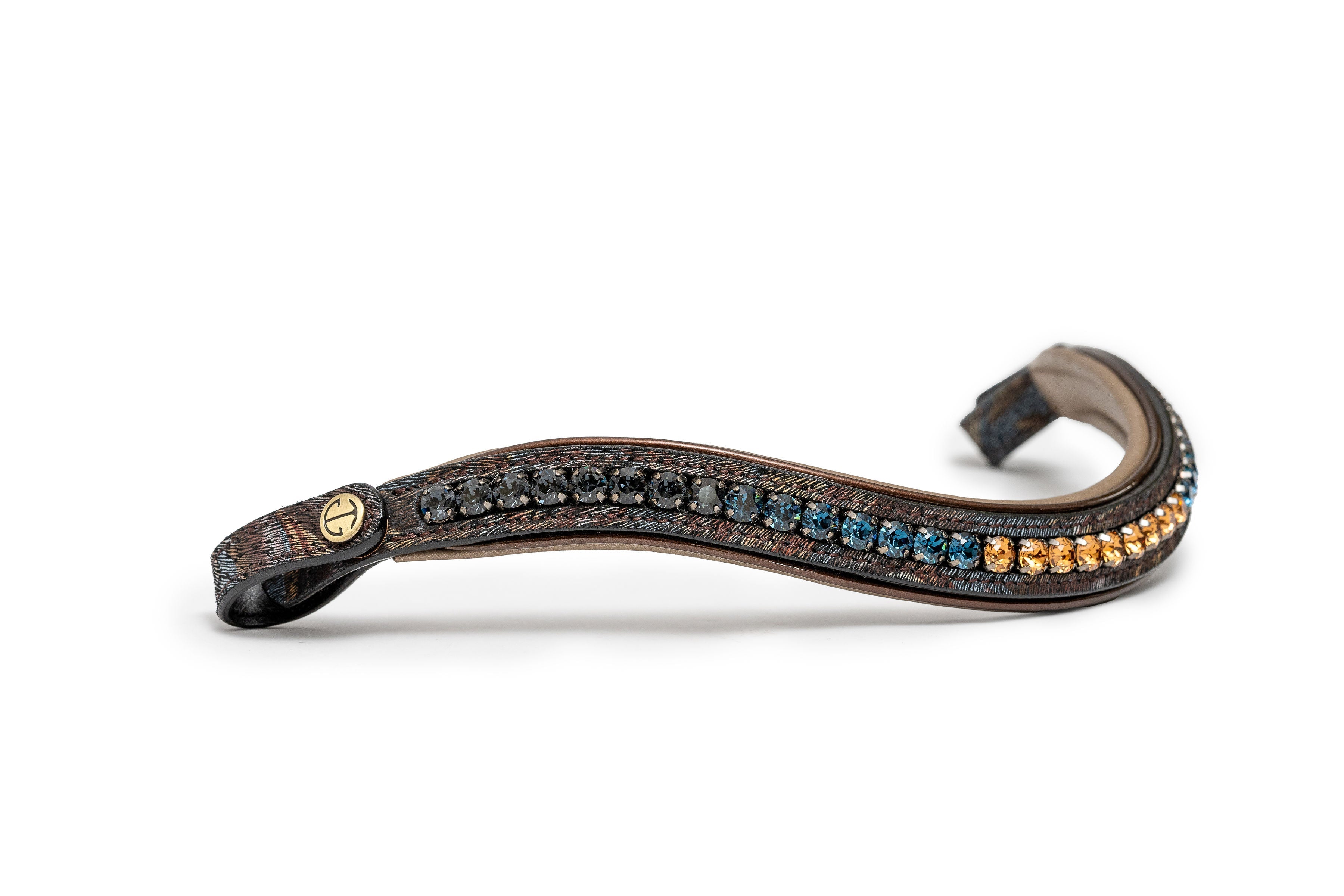 Halter Ego Aspen Leather Snaffle Bridle with Removable Flash - Halter Ego® - Equiluxe Tack