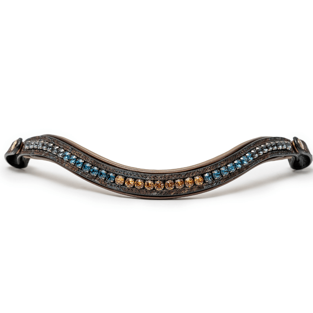 Halter Ego Aspen Leather Snaffle Bridle with Removable Flash - Halter Ego® - Equiluxe Tack