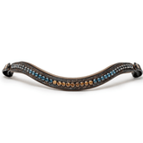 Halter Ego Aspen Leather Snaffle Bridle with Removable Flash - Halter Ego® - Equiluxe Tack