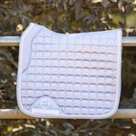 Halter Ego Satin Classic Dressage Saddle Pad - Lavender Mist - Halter Ego® - Equiluxe Tack
