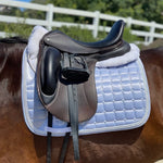 Halter Ego Satin Classic Dressage Saddle Pad - Lavender Mist - Halter Ego® - Equiluxe Tack