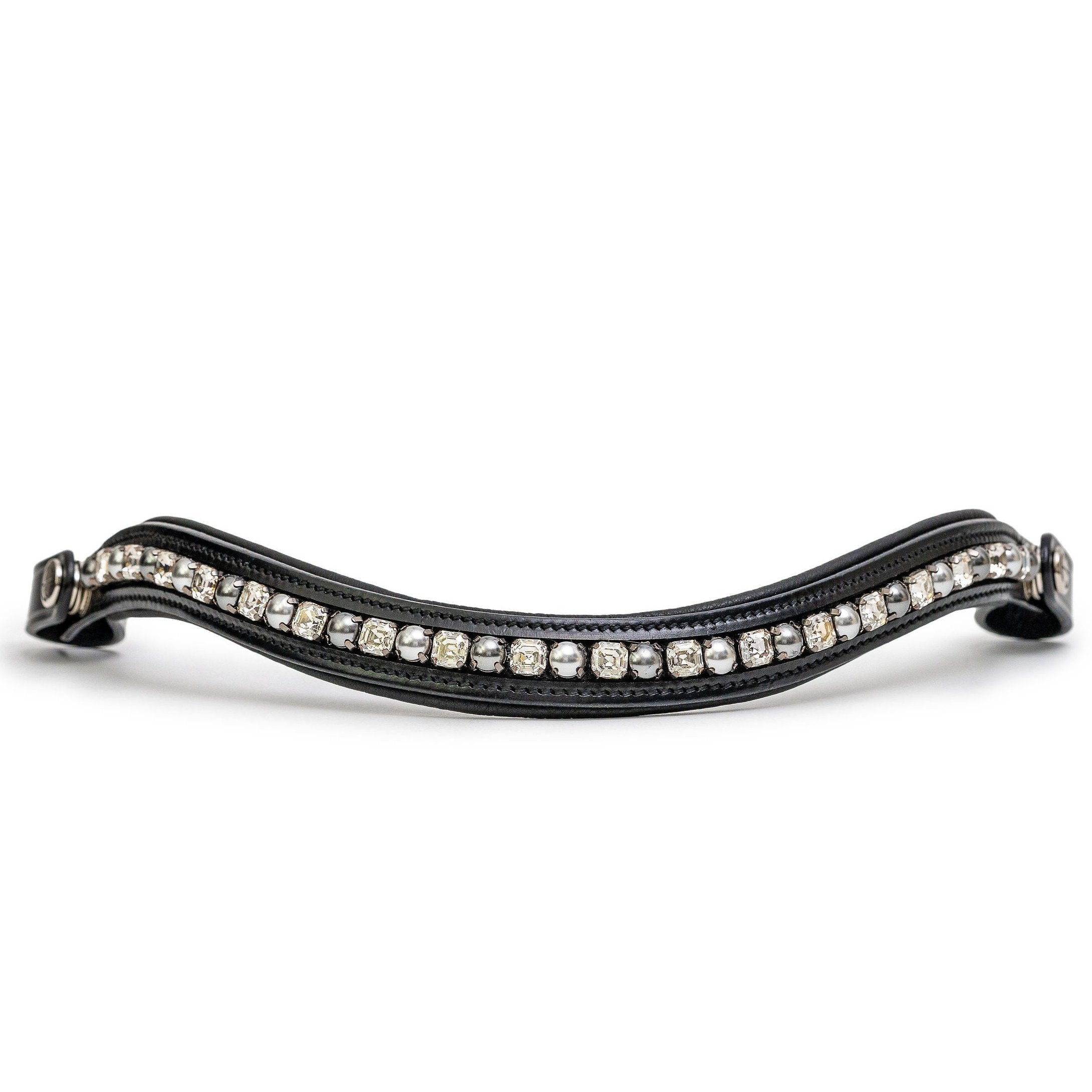 Halter Ego The Brixton Snaffle Bridle - Black Leather Anatomical Snaffle Bridle - Halter Ego® - Equiluxe Tack