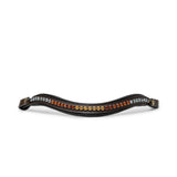 Halter Ego The Sarah - Maple Brown Leather Snaffle Bridle with Removable Flash - Halter Ego® - Equiluxe Tack