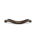 Halter Ego The Sarah - Maple Brown Leather Snaffle Bridle with Removable Flash - Halter Ego® - Equiluxe Tack