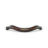 Halter Ego The Sarah - Maple Brown Leather Snaffle Bridle with Removable Flash - Halter Ego® - Equiluxe Tack