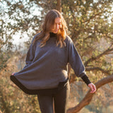 Hannah Childs Addison Riding Poncho with Sleeves - Hannah Childs Lifestyle - Equiluxe Tack