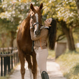 Hannah Childs Angelina Herringbone Stripe Sweater - Hannah Childs Lifestyle - Equiluxe Tack