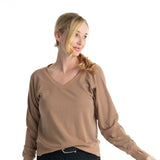 Hannah Childs Asher Bamboo V Neck Sweatshirt - Hannah Childs Lifestyle - Equiluxe Tack