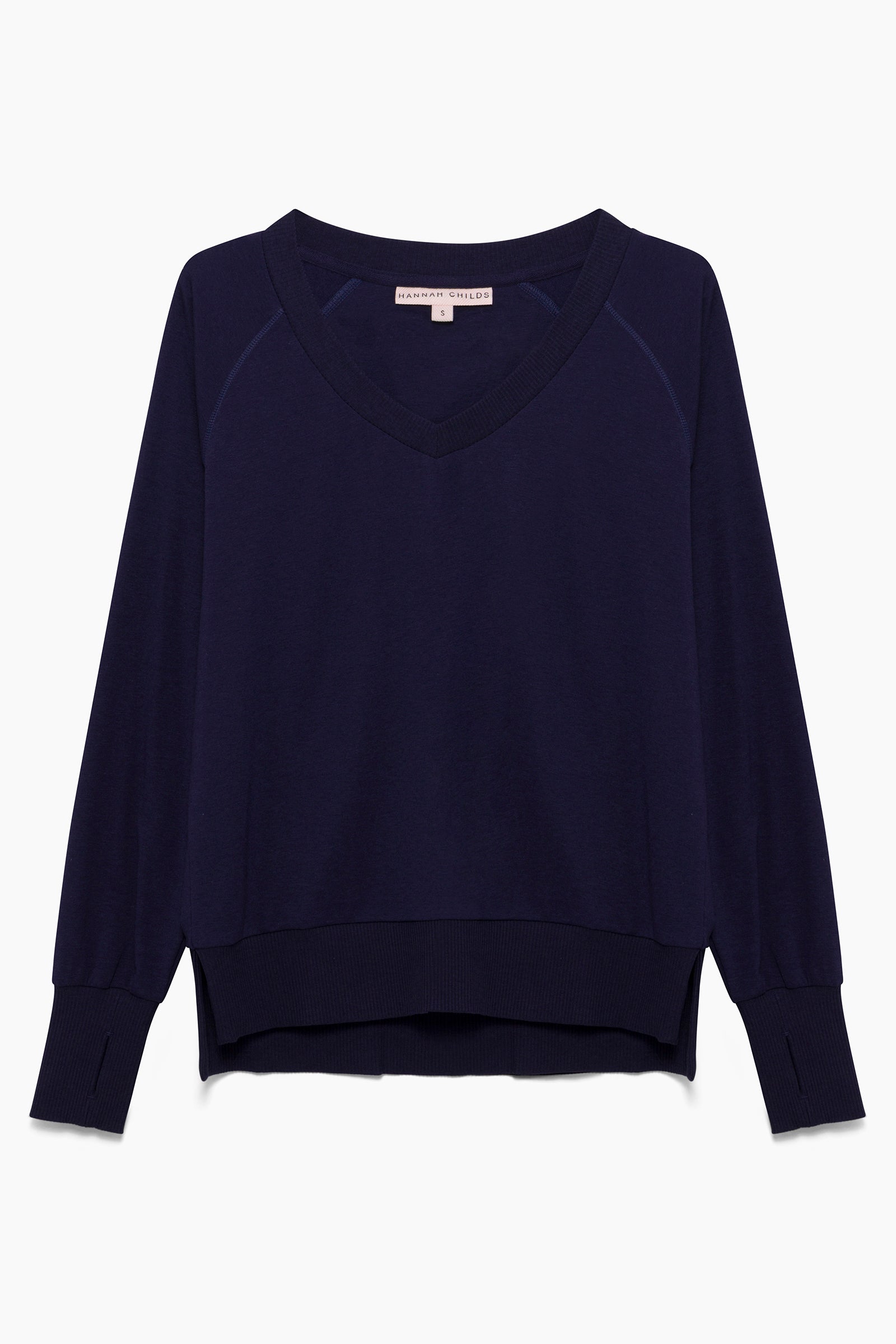 Hannah Childs Asher Bamboo V Neck Sweatshirt - Hannah Childs Lifestyle - Equiluxe Tack