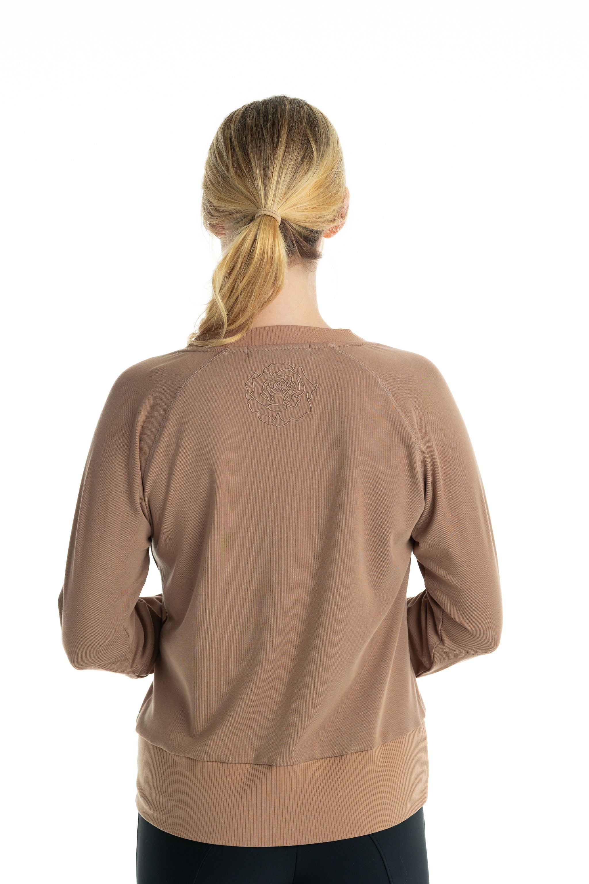 Hannah Childs Asher Bamboo V Neck Sweatshirt - Hannah Childs Lifestyle - Equiluxe Tack