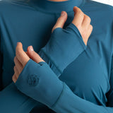 Hannah Childs Cameron Rib Mock Neck Performance Top - Hannah Childs Lifestyle - Equiluxe Tack