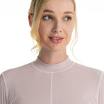 Hannah Childs Cameron Rib Mock Neck Performance Top - Hannah Childs Lifestyle - Equiluxe Tack
