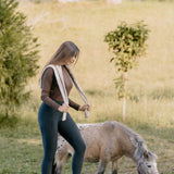 Hannah Childs Cameron Rib Mock Neck Performance Top - Hannah Childs Lifestyle - Equiluxe Tack