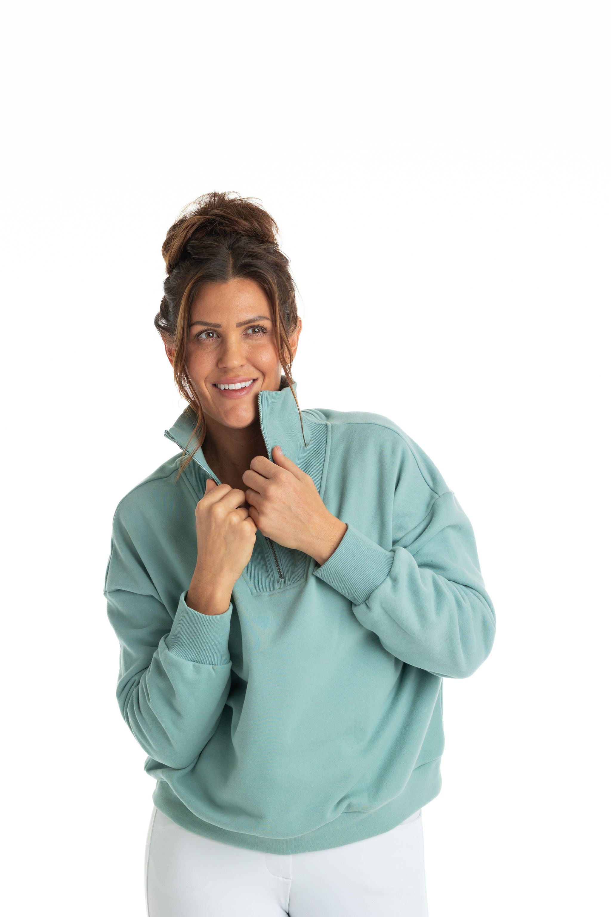 Hannah Childs Charlie 1/4 Zip Warm Up - Hannah Childs Lifestyle - Equiluxe Tack