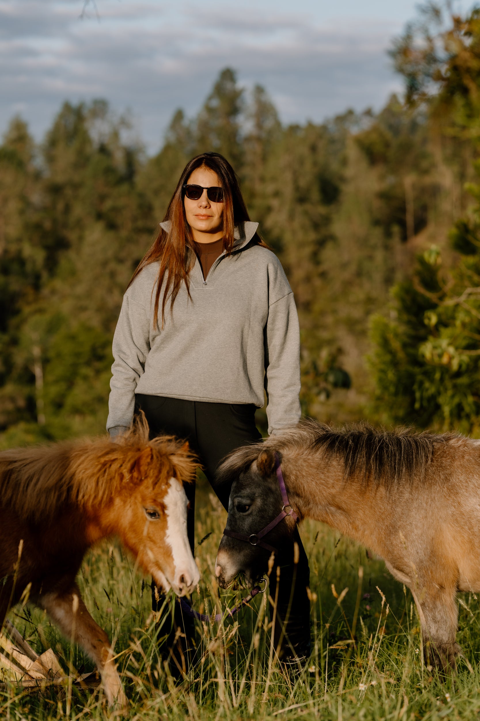 Hannah Childs Charlie 1/4 Zip Warm Up - Hannah Childs Lifestyle - Equiluxe Tack