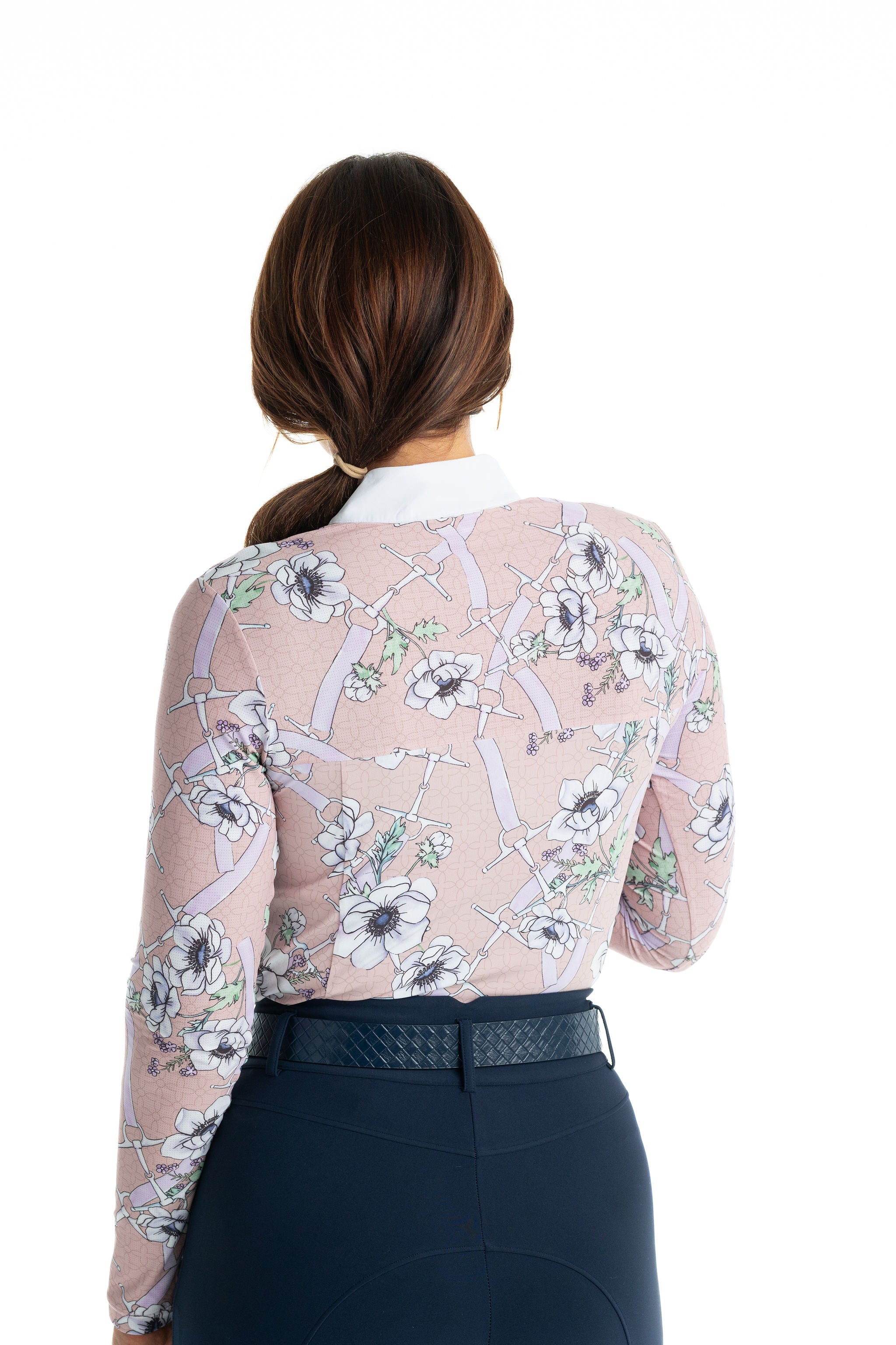 Hannah Childs Clarissa Mesh Long Sleeve Zip Top - Hannah Childs Lifestyle - Equiluxe Tack