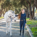Hannah Childs Harper Perforated Long Sleeve Tech Tee - Hannah Childs Lifestyle - Equiluxe Tack