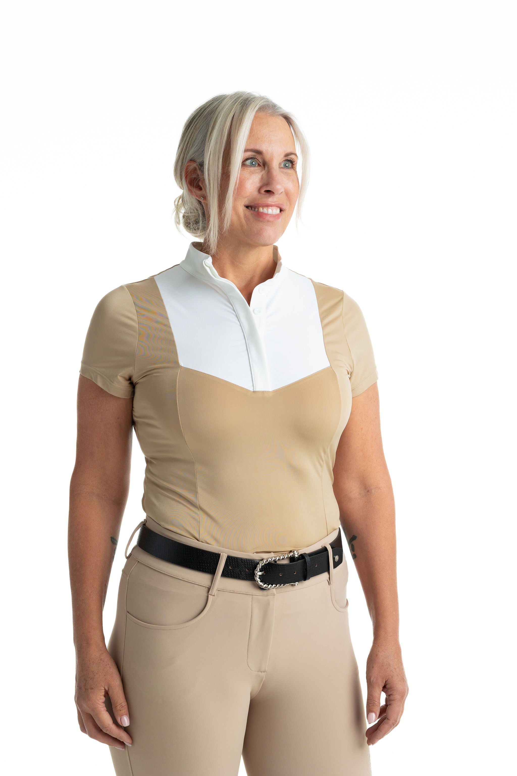 Hannah Childs Lauryn Short Sleeve Show Shirt - Hannah Childs Lifestyle - Equiluxe Tack