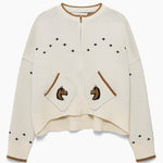 Hannah Childs Libby Zip Cardigan - Hannah Childs Lifestyle - Equiluxe Tack