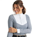 Hannah Childs Luna Long Sleeve Show Shirt - Hannah Childs Lifestyle - Equiluxe Tack