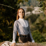 Hannah Childs Luna Long Sleeve Show Shirt - Hannah Childs Lifestyle - Equiluxe Tack